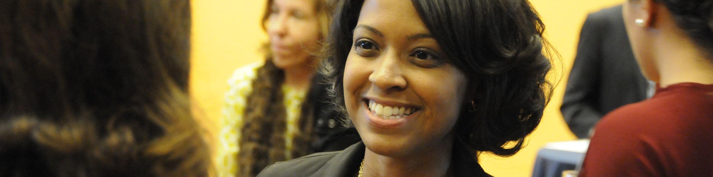 Business Services - Lady smiling