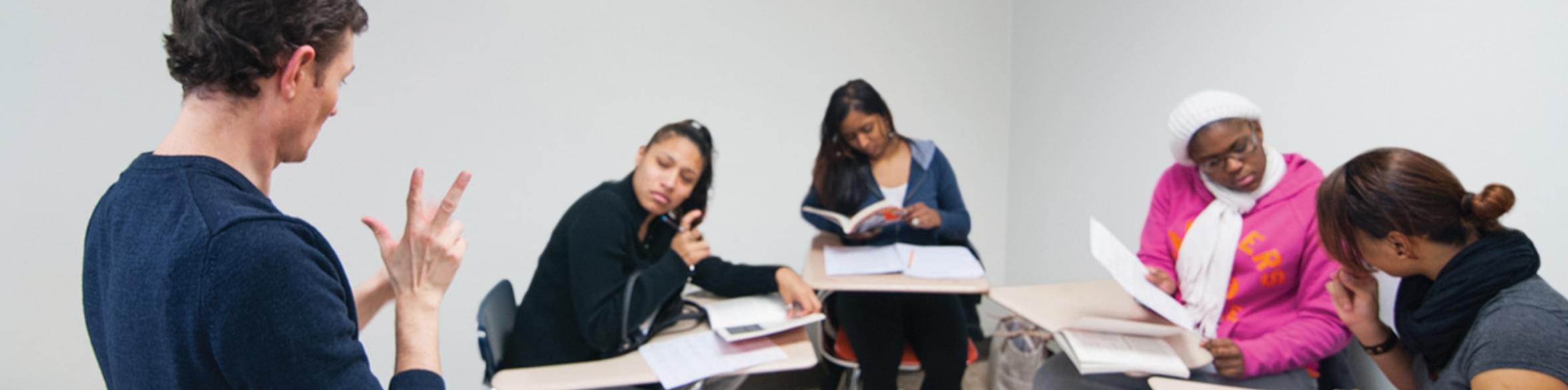 Program for Deaf Adults Academic Division Support Services