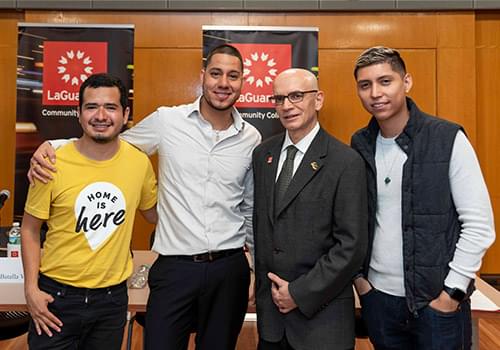 Three LaGuardians who are on the front-lines fighting for the rights of immigrants