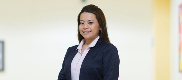 Business Administration Student in business attire
