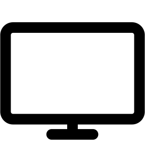 Vector Image of a Computer