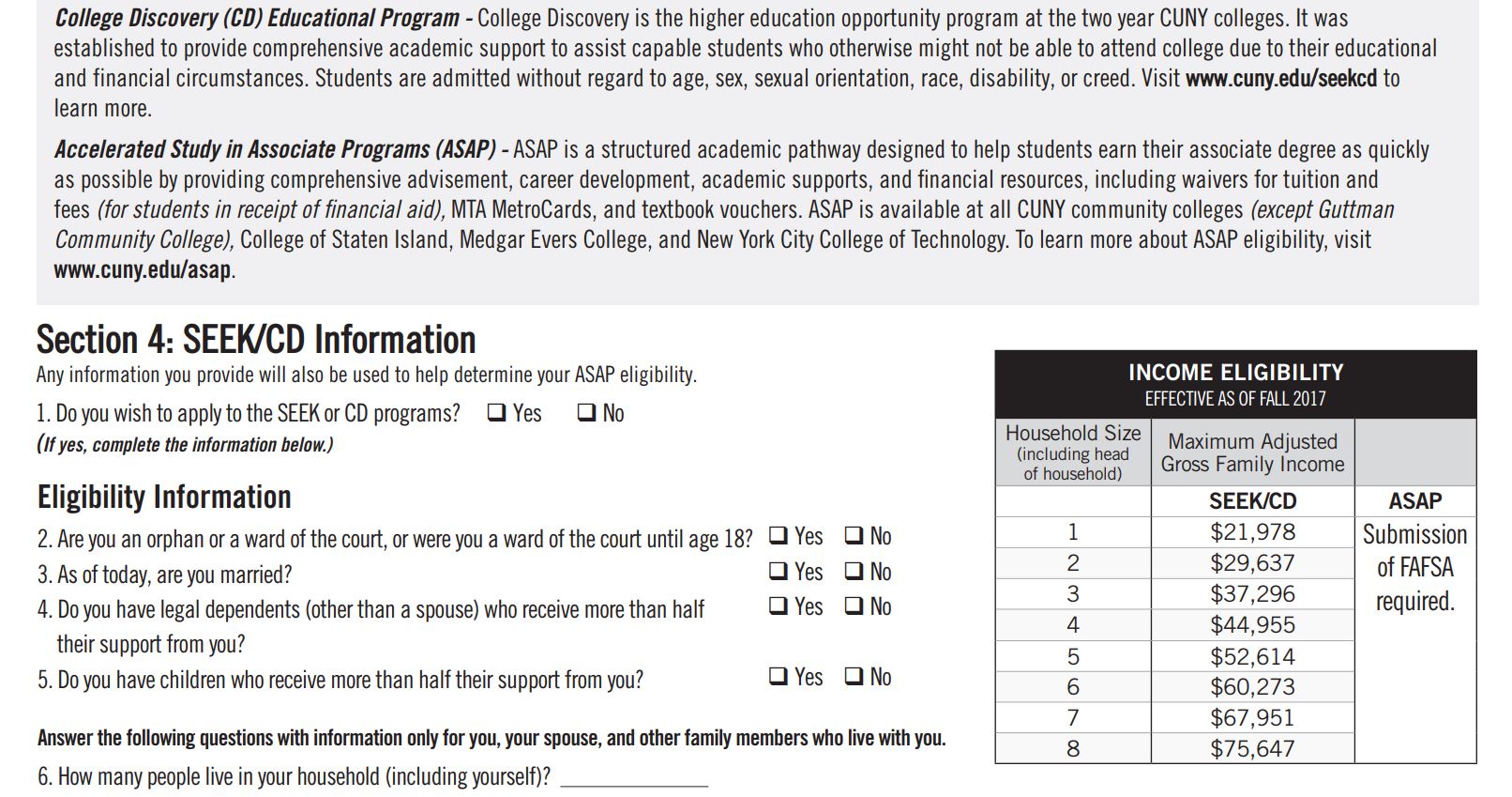 Fafsa Household Income Chart