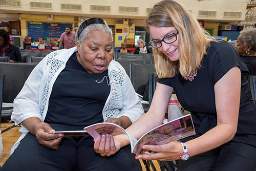 Nellie Pettway and Molly Rosner