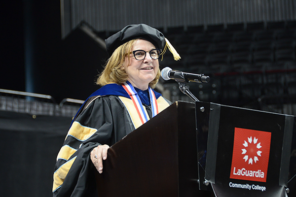 President Mellow to Give Her Final Commencement Address