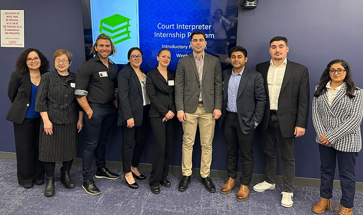 LaGuardia Bilingual Students Complete New York State Court Interpreter Internship Program
