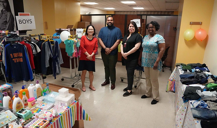 Pop-Up Boutique Offers Students Free Early Childhood Items
