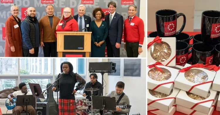 LaGuardia Community College Hosts Holiday Reception to Thank Community Partners for Supporting Student Success