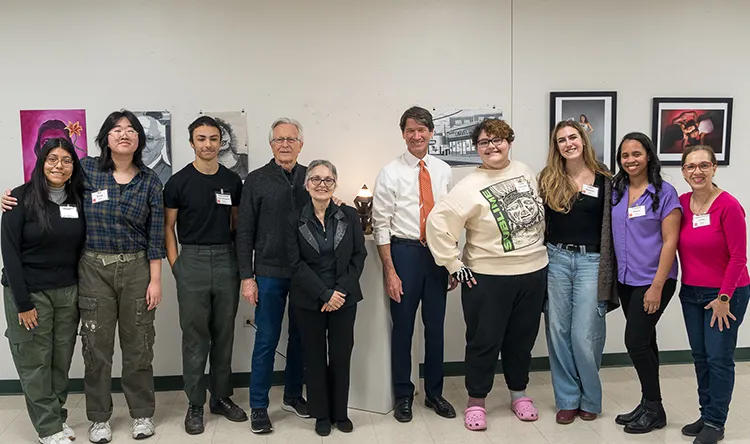 Former Art Professor Peter Brown Makes Generous Donation to LaGuardia Community College to Establish Visual Arts Scholarship