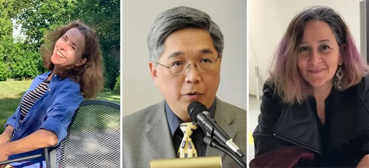 Professors Habiba Boumlik, Arthur Lau, and Maria Savva were honored with invitations to serve on the U.S. Student Fulbright National Screening Committee