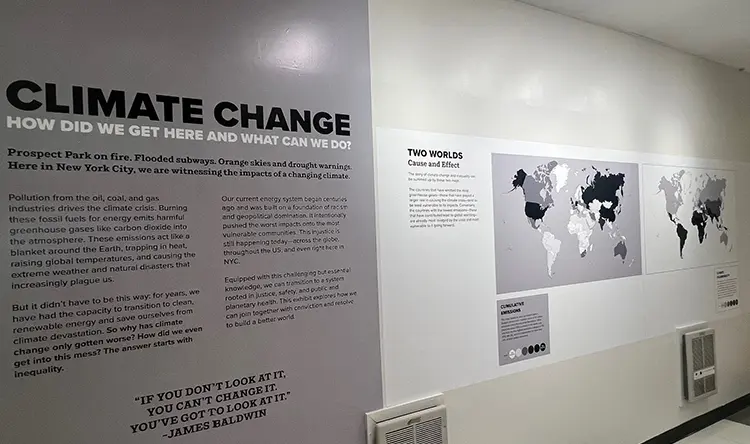 LaGuardia’s Casa de Las Américas Collaborates with The Climate Museum to Create Pop-Up Exhibition