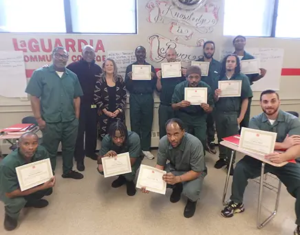 Continuing Education classes at Queensboro Correctional Facility