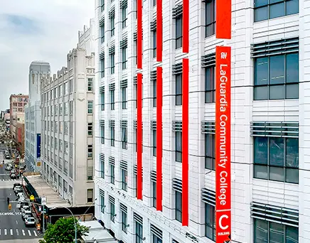 Image of the LaGuardia Community College C Building