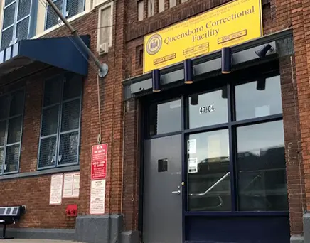 College class at Queensboro Correctional Facility