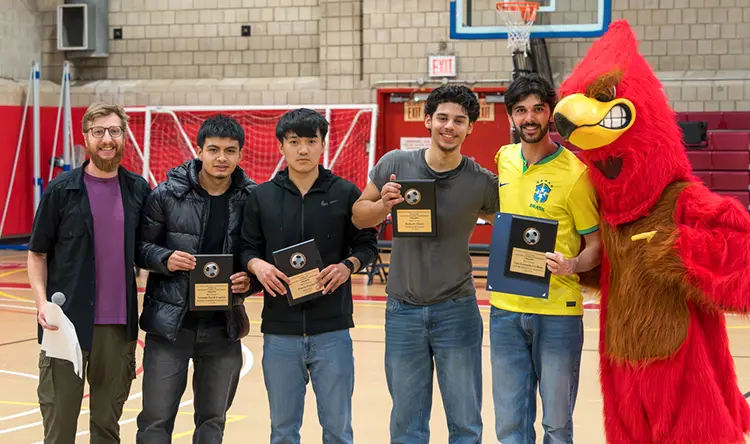 LaGuardia Athletics Ceremony Celebrates Red Hawks’ Achievements