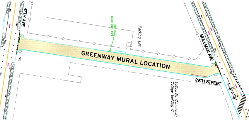 29th Street Mural Contest Location