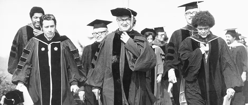 Image of Commencement in the 1970s