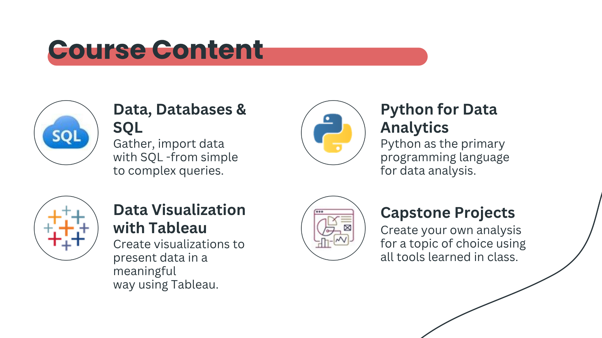 Data Analytics Bootcamp slides