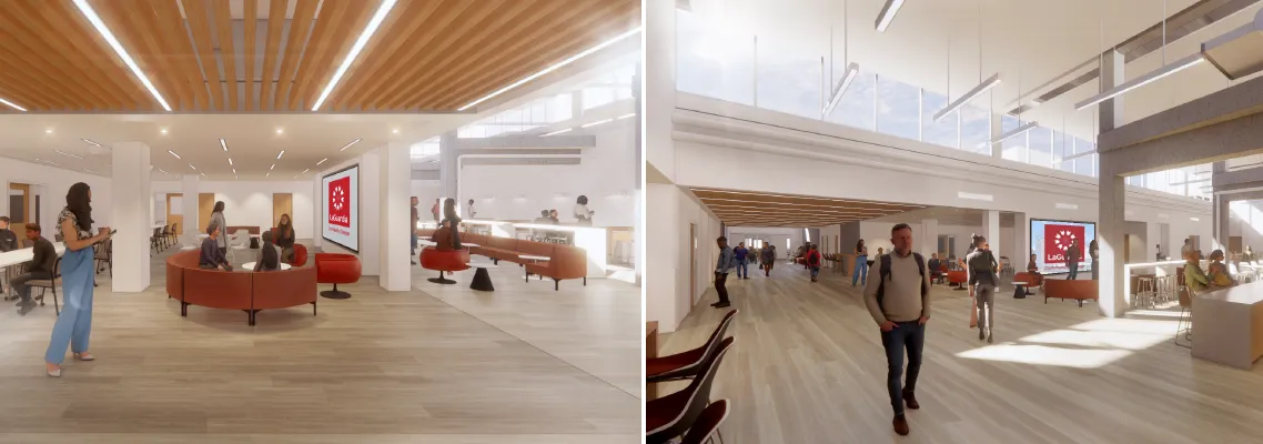 Work Space and Open Meeting Place – C-Building, Ninth Floor