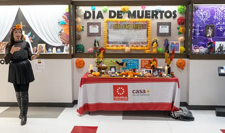 Celebrate Día de Muertos and Halloween with LaGuardia Community College