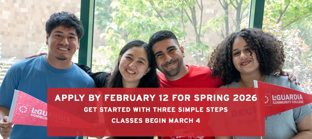 Apply to LaGuardia Community College Mobile Banner